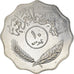 Munten, Irak, 10 Fils, 1981, PR, Stainless Steel, KM:126a
