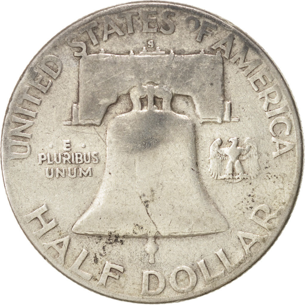 Stati Uniti, Franklin Half Dollar, Half Dollar, 1951, U.S. Mint, San Francisc...
