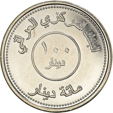 Coin, Iraq, 100 Dinars, 2004/AH1425, MS(60-62), Stainless Steel, KM:177