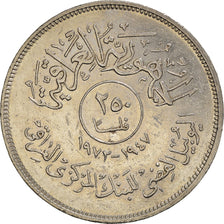 Moneta, Iraq, 250 Fils, 1972, BB+, Nichel, KM:135
