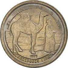 Coin, SAHARAWI ARAB DEMOCRATIC REPUBLIC, 5 Pesetas, 1992, MS(64), Copper-nickel