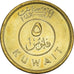 Münze, Kuwait, Jabir Ibn Ahmad, 5 Fils, 1997/AH1417, UNZ+, Nickel-brass, KM:10
