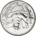Coin, Algeria, Dinar, 1992, Algiers, AU(55-58), Stainless Steel, KM:129