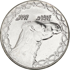 Coin, Algeria, 2 Dinars, 1997, Algiers, MS(63), Stainless Steel, KM:130
