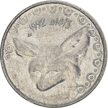 Coin, Algeria, 1/4 Dinar, 1992, Algiers, AU(50-53), Aluminum, KM:127