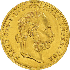Moneta, Austria, Franz Joseph I, Ducat, 1915, AU(55-58), Złoto, KM:2267