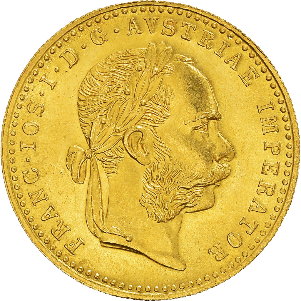 Münze, Österreich, Franz Joseph I, Ducat, 1915, Restrike, UNZ+, Gold, KM:2267