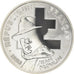 Coin, France, Jean Moulin, Libération, 100 Francs, 1993, BE, MS(65-70), Silver