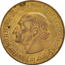 Coin, Germany, Vom Stein, 10 000 Mark, 1923, AU(50-53), Bronze-Aluminium