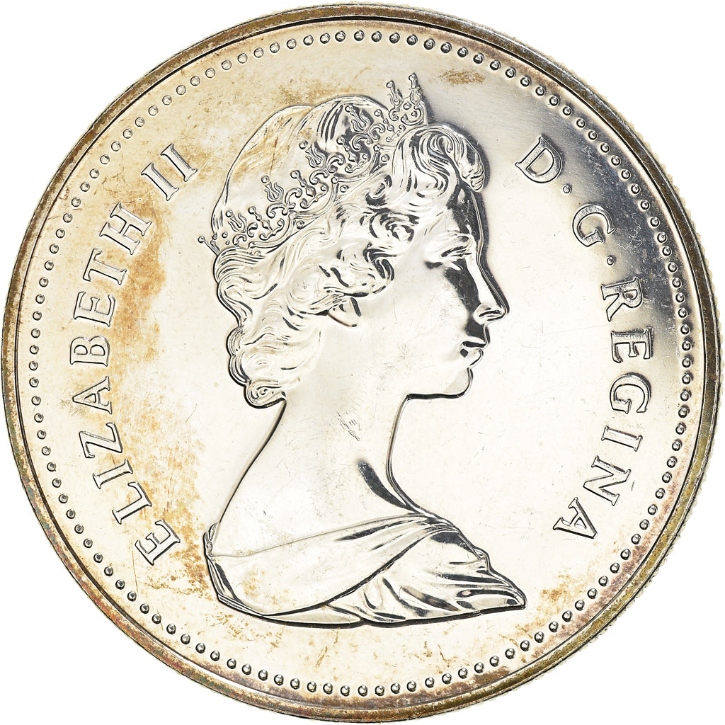 Coin, Canada, Elizabeth II, Dollar, 1981, Royal Canadian Mint, Ottawa
