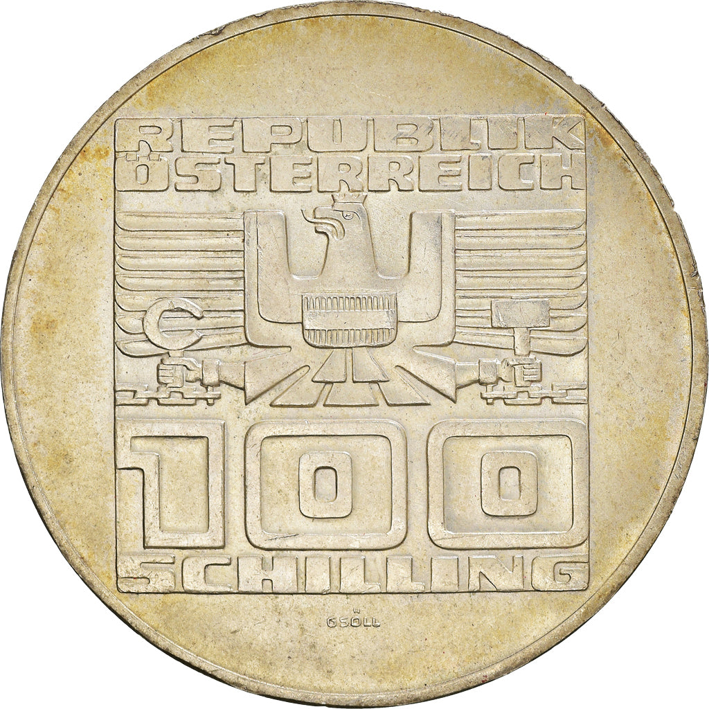 Coin, Austria, 100 Schilling, 1978, AU(55-58), Silver, KM:2938