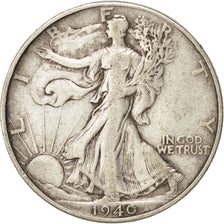 Stati Uniti, Walking Liberty Half Dollar, Half Dollar, 1940, U.S. Mint, Phila...