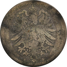 Coin, GERMANY - EMPIRE, Wilhelm I, 50 Pfennig, 1876, Berlin, VF(20-25), Silver