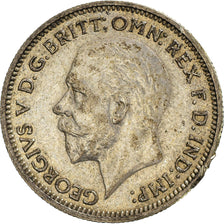 Coin, Great Britain, George V, 6 Pence, 1936, EF(40-45), Silver, KM:832