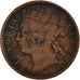 Münze, Straits Settlements, Victoria, 1/4 Cent, 1901, S+, Bronze, KM:14