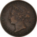 Coin, Jersey, Victoria, 1/24 Shilling, 1877, VF(30-35), Bronze, KM:7