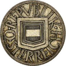 Moneda, Austria, 1/2 Schilling, 1925, MBC+, Plata, KM:2839