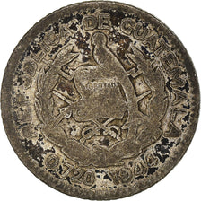 Moneda, Guatemala, 5 Centavos, 1944, BC+, Plata, KM:238.1
