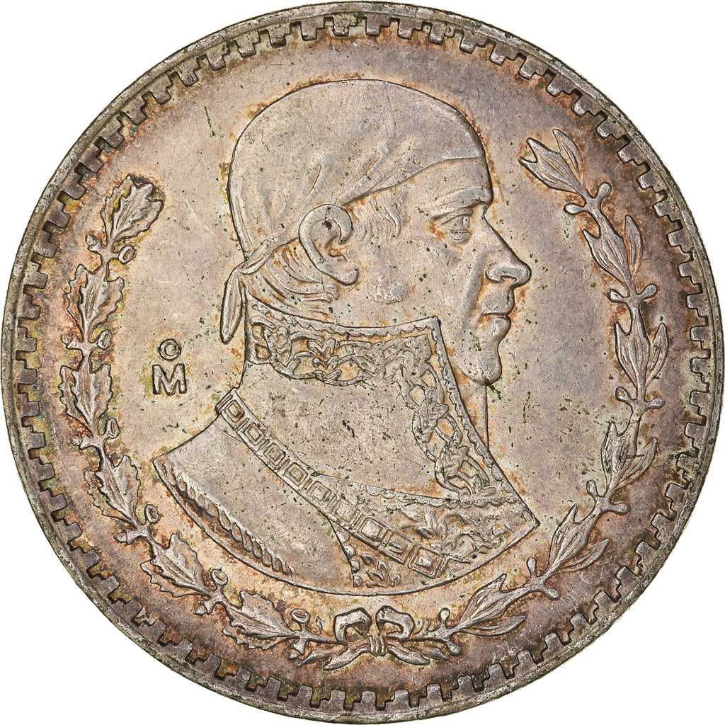 Münze, Mexiko, Peso, 1962, Mexico City, SS+, Silber, KM:459