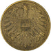 Coin, Austria, 20 Groschen, 1951, VF(30-35), Aluminum-Bronze, KM:2877