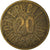 Moneda, Austria, 20 Groschen, 1951, BC+, Aluminio - bronce, KM:2877