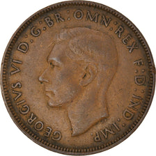 Coin, Australia, George VI, Penny, 1944, VF(30-35), Bronze, KM:36