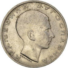 Moneta, Iugoslavia, Petar II, 10 Dinara, 1938, BB+, Nichel, KM:22