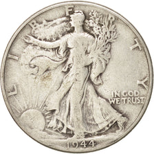 UNITED STATES, Walking Liberty Half Dollar, Half Dollar, 1944, U.S. Mint, KM...