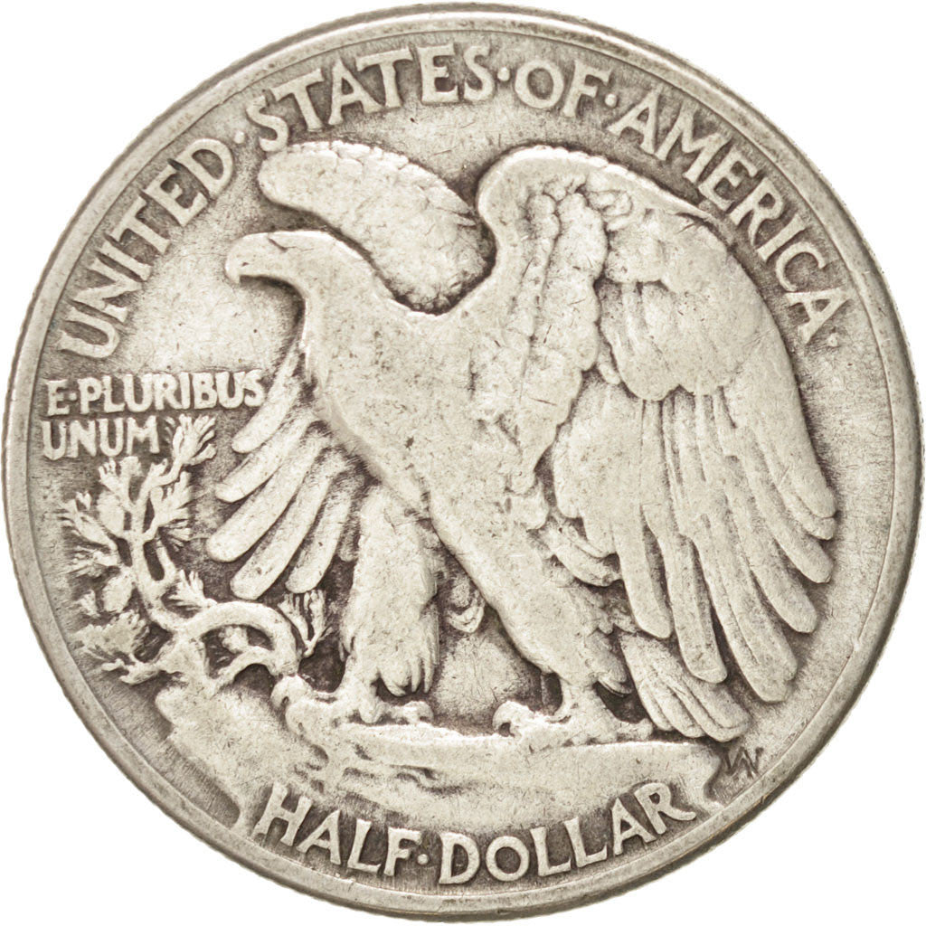 UNITED STATES, Walking Liberty Half Dollar, Half Dollar, 1944, U.S. Mint, KM...