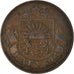 Coin, Latvia, 5 Santimi, 1922, EF(40-45), Bronze, KM:3