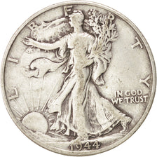 UNITED STATES, Walking Liberty Half Dollar, Half Dollar, 1944, U.S. Mint, KM...