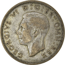 Coin, Great Britain, George VI, Florin, Two Shillings, 1937, EF(40-45), Silver