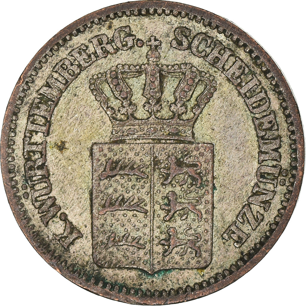Münze, Deutsch Staaten, BAVARIA, Ludwig II, Kreuzer, 1869, S+, Silber, KM:873