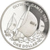 Coin, Bermuda, Elizabeth II, Dollar, 1993, MS(65-70), Silver, KM:85