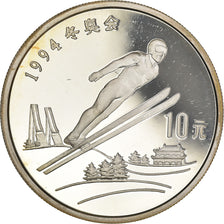 Coin, CHINA, PEOPLE'S REPUBLIC, 10 Yüan, 1992, MS(65-70), Silver, KM:438
