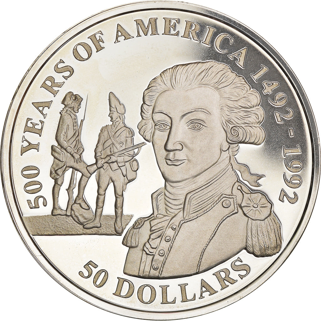 Coin, Cook Islands, Elizabeth II, 50 Dollars, 1991, Franklin Mint, MS(65-70)