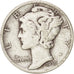 UNITED STATES, Mercury Dime, Dime, 1939, U.S. Mint, KM #140, VF(30-35), Silver,.