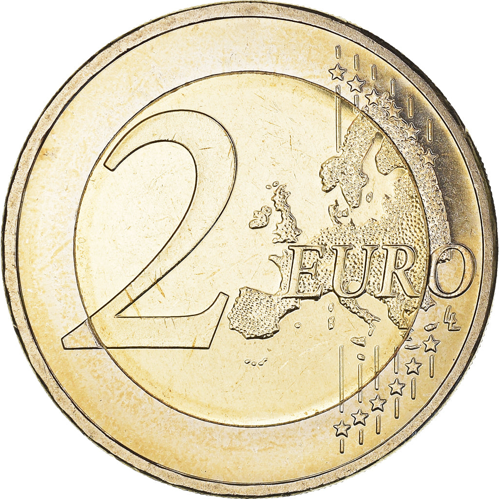 GERMANY - FEDERAL REPUBLIC, 2 Euro, 2009, Stuttgart, MS(63), Bi-Metallic, KM:277