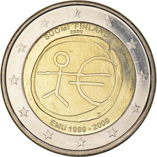Finland, 2 Euro, EMU 10th Anniversary, 2009, Vantaa, MS(63), Bi-Metallic, KM:144