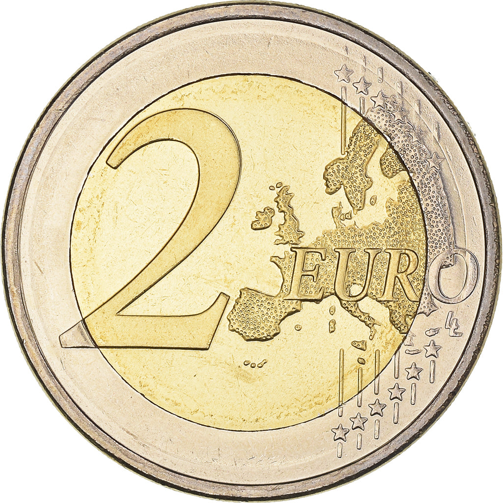 Finland, 2 Euro, EMU 10th Anniversary, 2009, Vantaa, MS(63), Bi-Metallic, KM:144