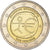 Griekenland, 2 Euro, EMU, 2009, Athens, UNC, Bi-Metallic, KM:227