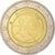 Eslovaquia, 2 Euro, EMU 10th Anniversary, 2009, Kremnica, SC+, Bimetálico