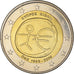 Chypre, 2 Euro, 10th Anniversary of Euro, 2009, SPL+, Bimétallique, KM:89