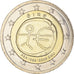 IRELAND REPUBLIC, 2 Euro, EMU, 10th Anniversary, 2009, MS(64), Bi-Metallic