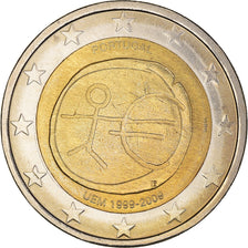 Portugal, 2 Euro, European Monetary Union, 10th Anniversary, 2009, Lisbon, PR+