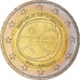 Austria, 2 Euro, 10th Anniversary - European Monetary Union, 2009, MS(60-62)
