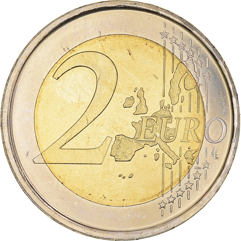 España, 2 Euro, Don Quichotte, 2005, Madrid, EBC+, Bimetálico, KM:1063