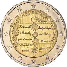 Österreich, 2 Euro, 50th Anniversary of the State Treaty, 2005, Vienna, UNZ+