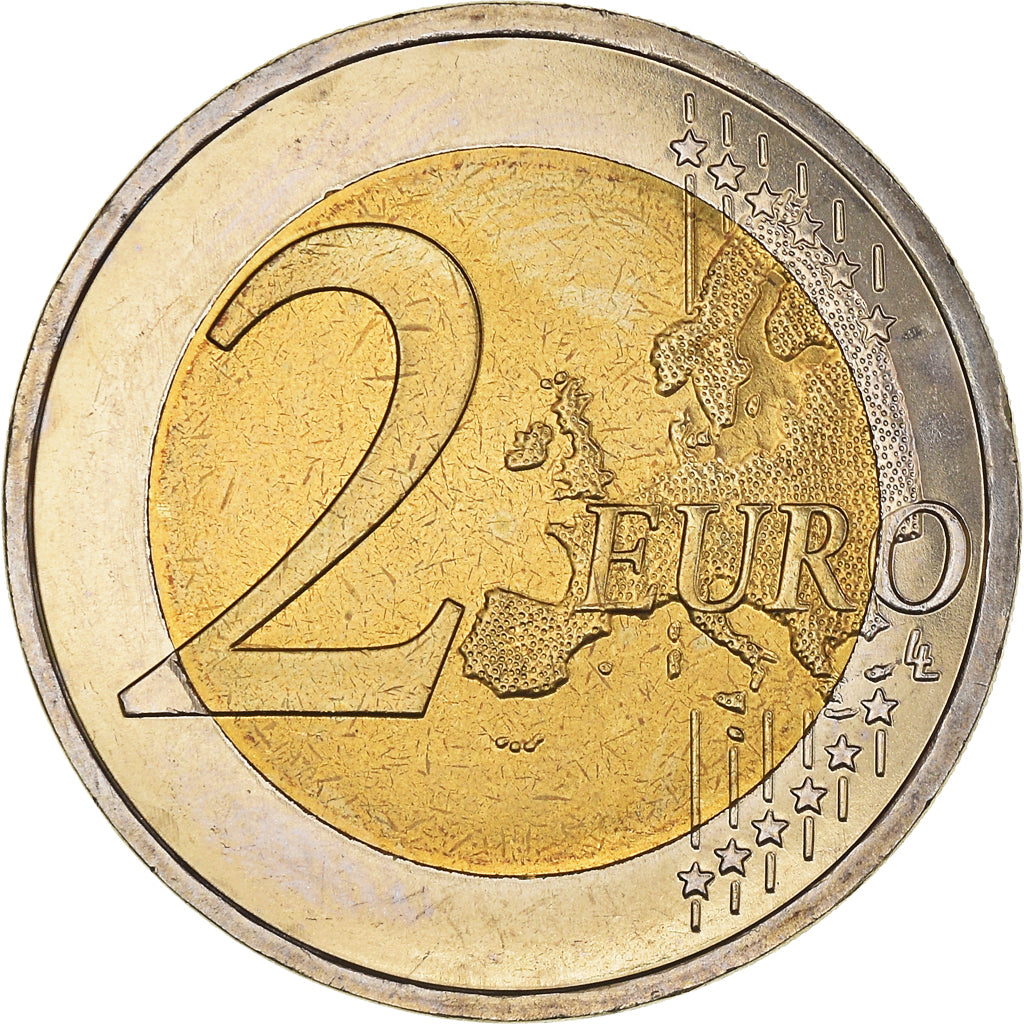 GERMANY - FEDERAL REPUBLIC, 2 Euro, Cathédrale d'Hambourg, 2008, Munich