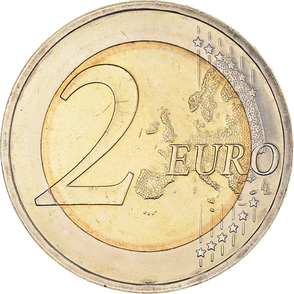 GERMANY - FEDERAL REPUBLIC, 2 Euro, 2008, Berlin, MS(60-62), Bi-Metallic, KM:261
